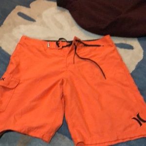 Men’s Hurley board shorts size 34